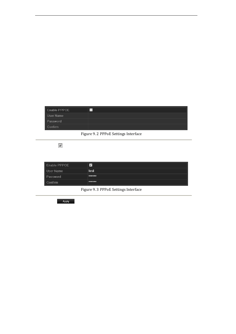 Configuring advanced settings, Configuring pppoe settings, Configuring ddns settings | 2 configuring advanced settings, 1 configuring pppoe settings, 2 configuring ddns settings | LT Security LTN7616-HT (Hybrid) User Manual | Page 121 / 193