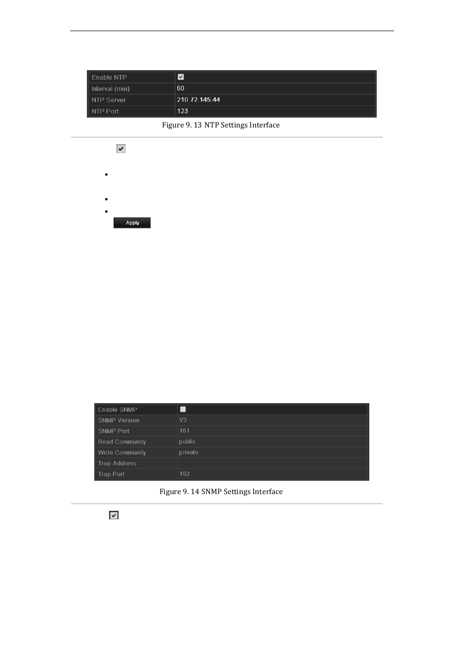 Configuring snmp settings, 4 configuring snmp settings | LT Security LTN7616-HT (Hybrid) User Manual | Page 126 / 193
