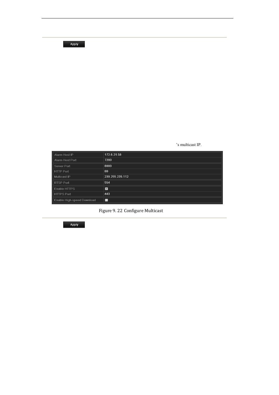 Configuring multicast settings, Configuring rtsp settings, 7 configuring multicast settings | 8 configuring rtsp settings | LT Security LTN7616-HT (Hybrid) User Manual | Page 130 / 193