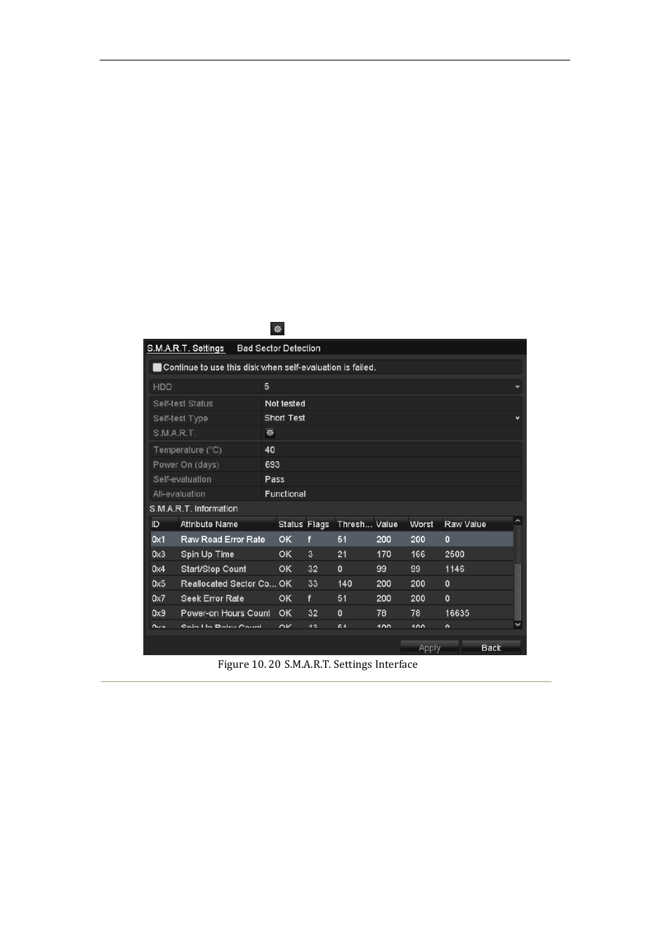 Checking s.m.a.r.t. information, 6 checking s.m.a.r.t. information | LT Security LTN7616-HT (Hybrid) User Manual | Page 153 / 193