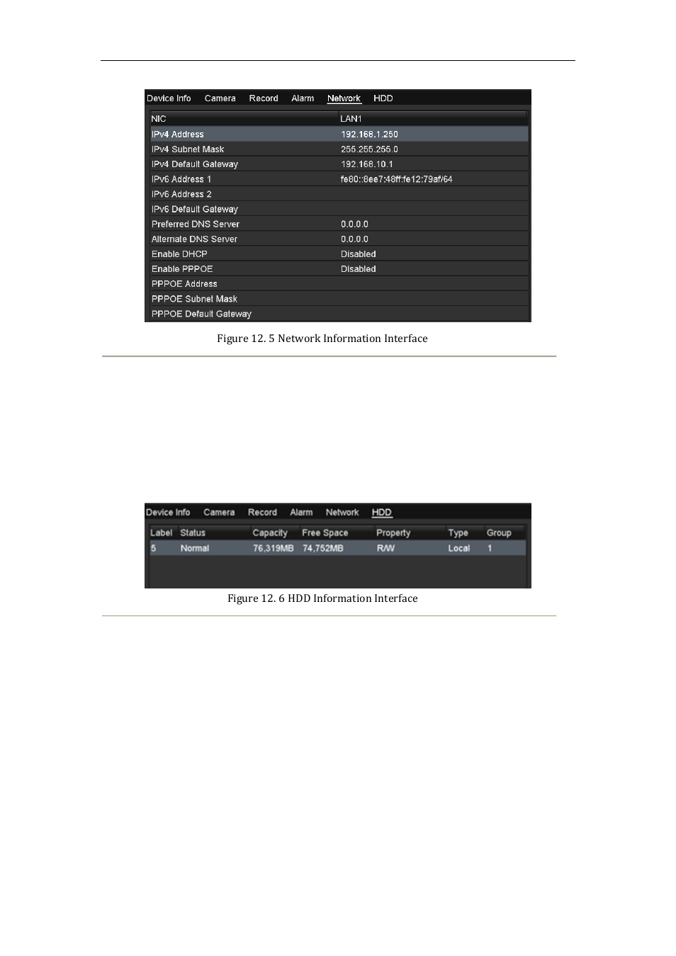 Viewing hdd information, 6 viewing hdd information | LT Security LTN7616-HT (Hybrid) User Manual | Page 164 / 193