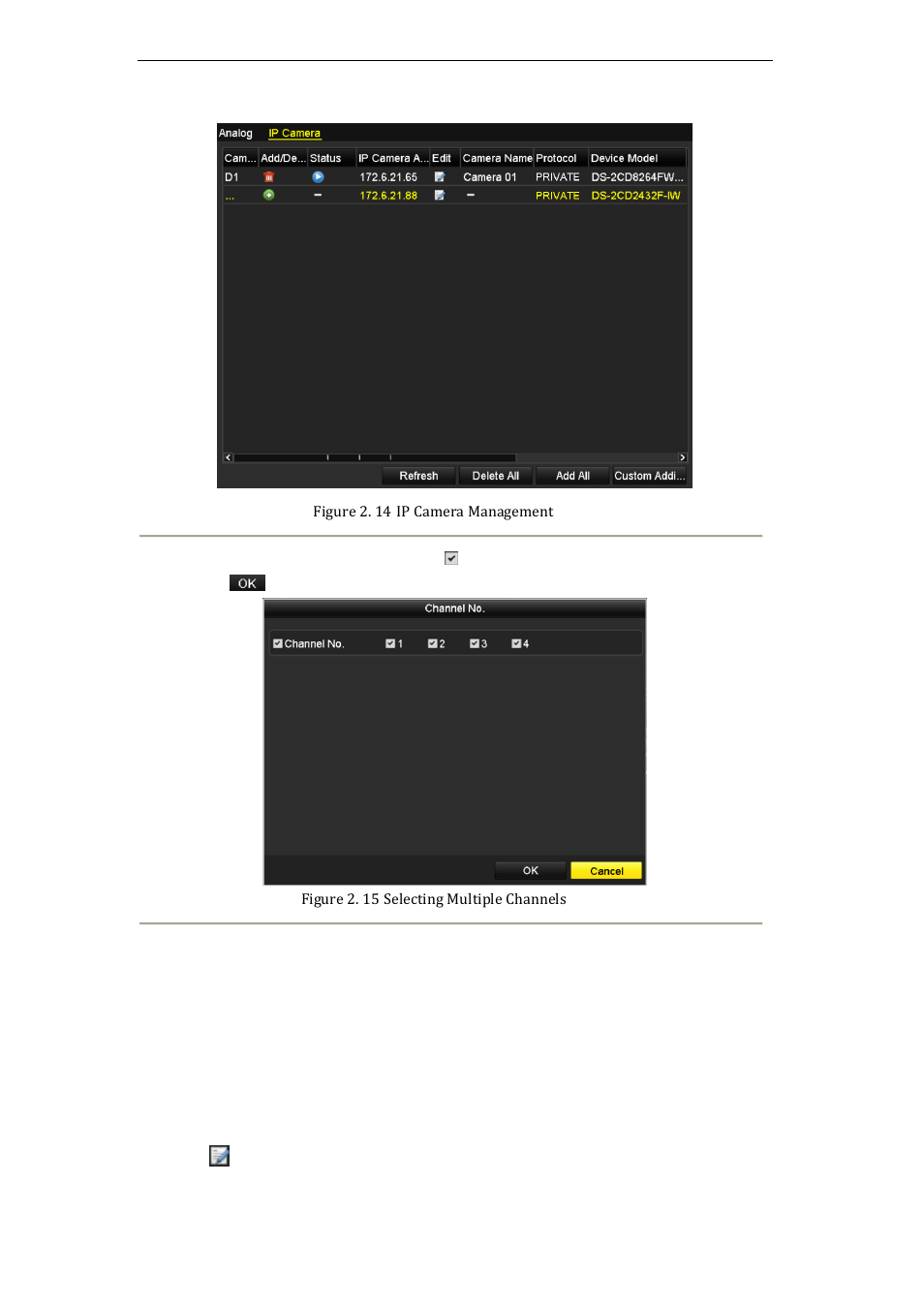 Configuring the connected ip cameras, 2 configuring the connected ip cameras | LT Security LTN7616-HT (Hybrid) User Manual | Page 30 / 193