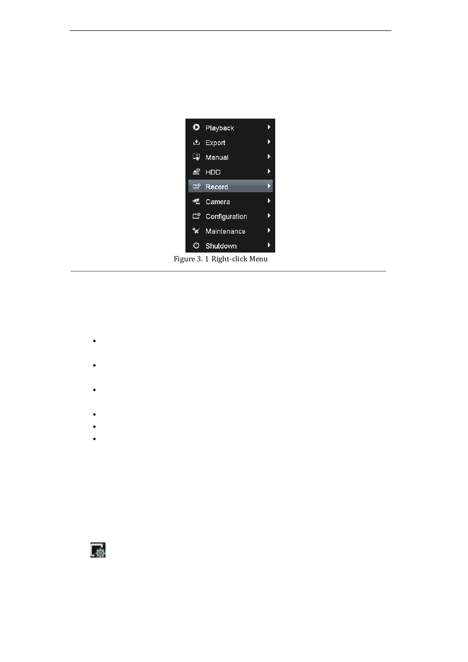 Using an auxiliary monitor, Quick setting toolbar in live view mode, 2 using an auxiliary monitor | 3 quick setting toolbar in live view mode | LT Security LTN7616-HT (Hybrid) User Manual | Page 37 / 193