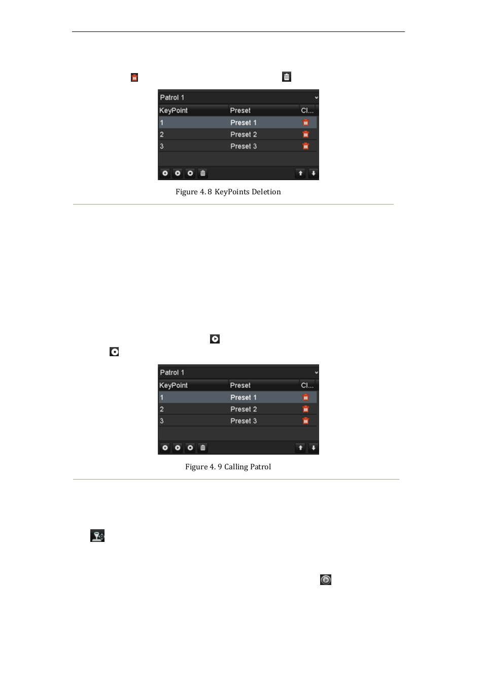 Calling patrols, 4 calling patrols | LT Security LTN7616-HT (Hybrid) User Manual | Page 48 / 193