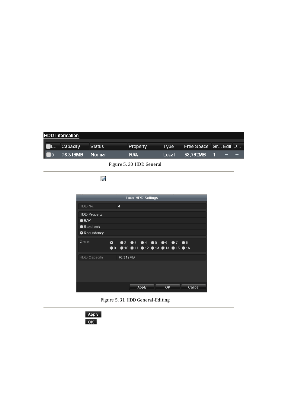 Configuring redundant recording, 7 configuring redundant recording | LT Security LTN7616-HT (Hybrid) User Manual | Page 67 / 193