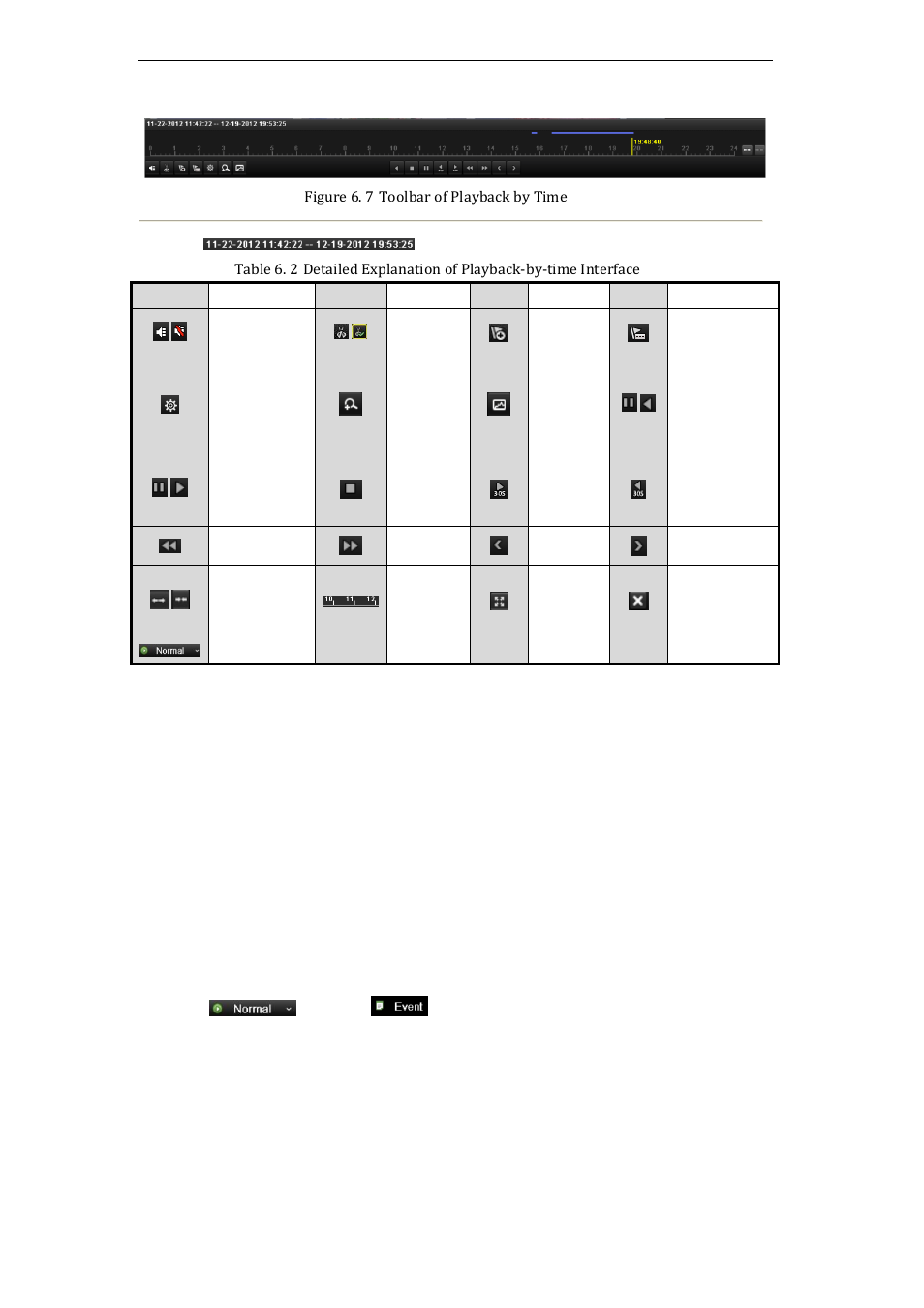 Playing back by event search, 3 playing back by event search | LT Security LTN7616-HT (Hybrid) User Manual | Page 76 / 193