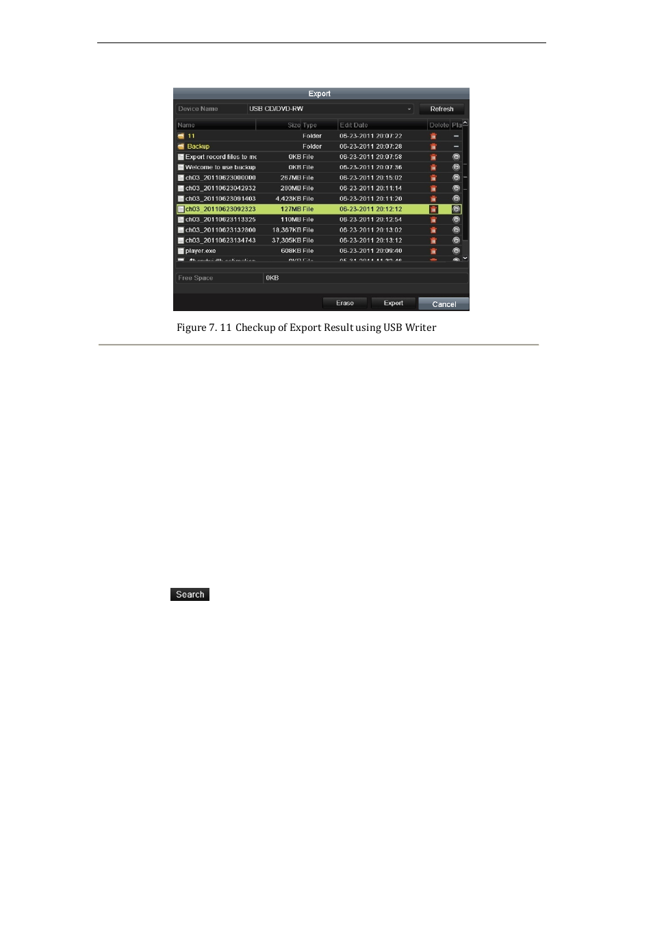 Backing up by event search, 3 backing up by event search | LT Security LTN7616-HT (Hybrid) User Manual | Page 96 / 193