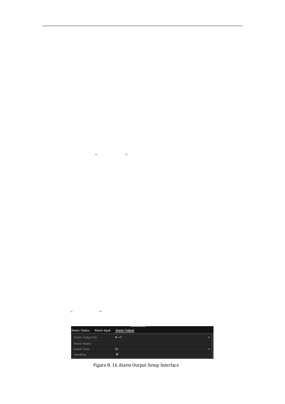 Setting alarm response actions, 6 setting alarm response actions | LT Security LTN8600 Series NVR (V2.3.2) User Manual | Page 127 / 215