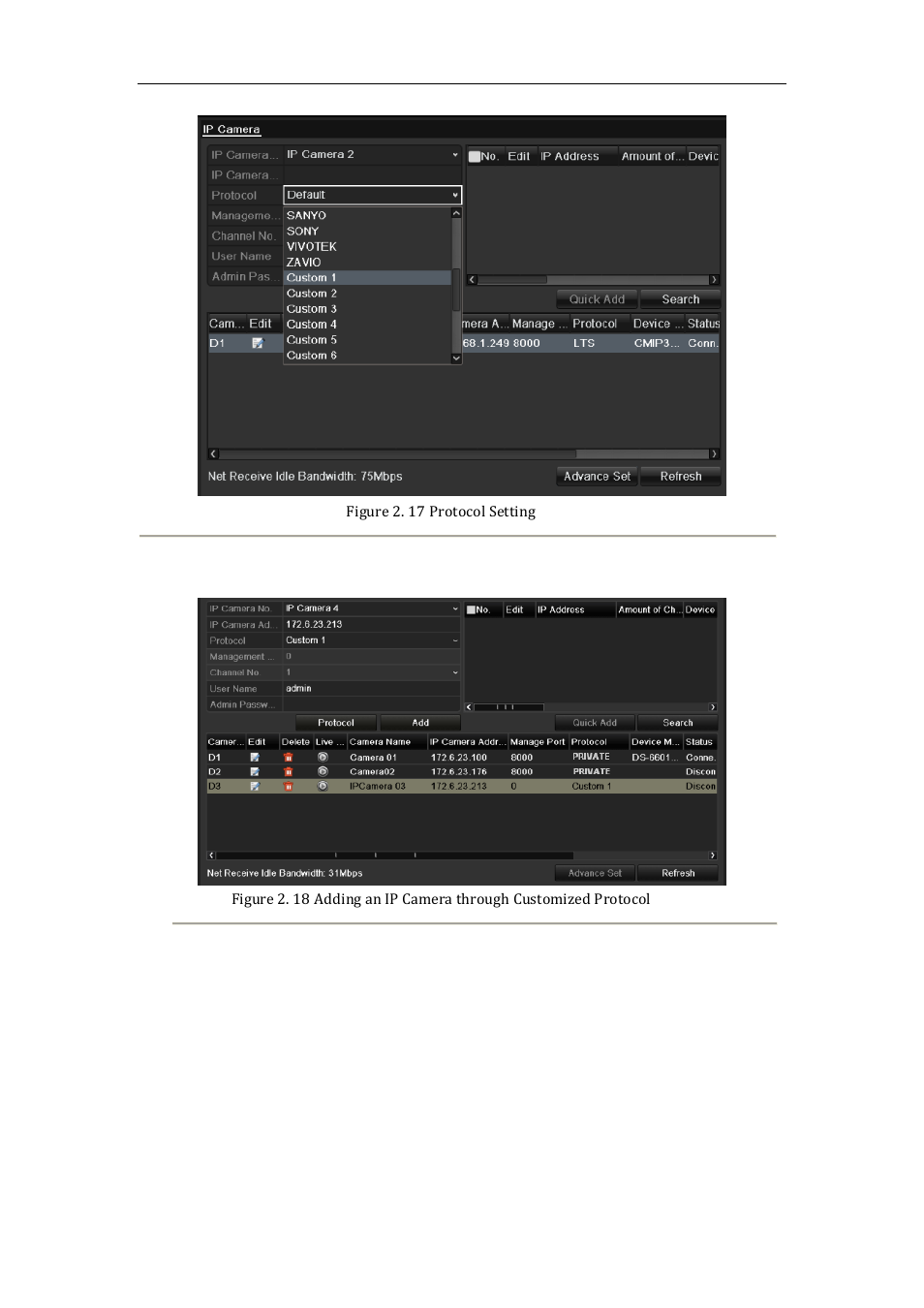 Editing ip cameras connected to the poe interfaces | LT Security LTN8600 Series NVR (V2.3.2) User Manual | Page 38 / 215