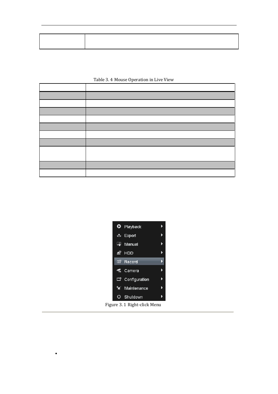 Using the mouse in live view, Using an auxiliary monitor, 2 using the mouse in live view | 3 using an auxiliary monitor | LT Security LTN8600 Series NVR (V2.3.2) User Manual | Page 44 / 215