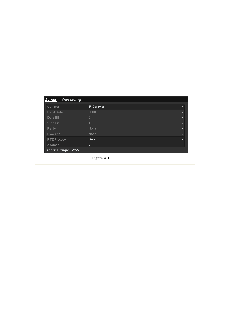 Configuring ptz settings, 1 configuring ptz settings | LT Security LTN8600 Series NVR (V2.3.2) User Manual | Page 53 / 215