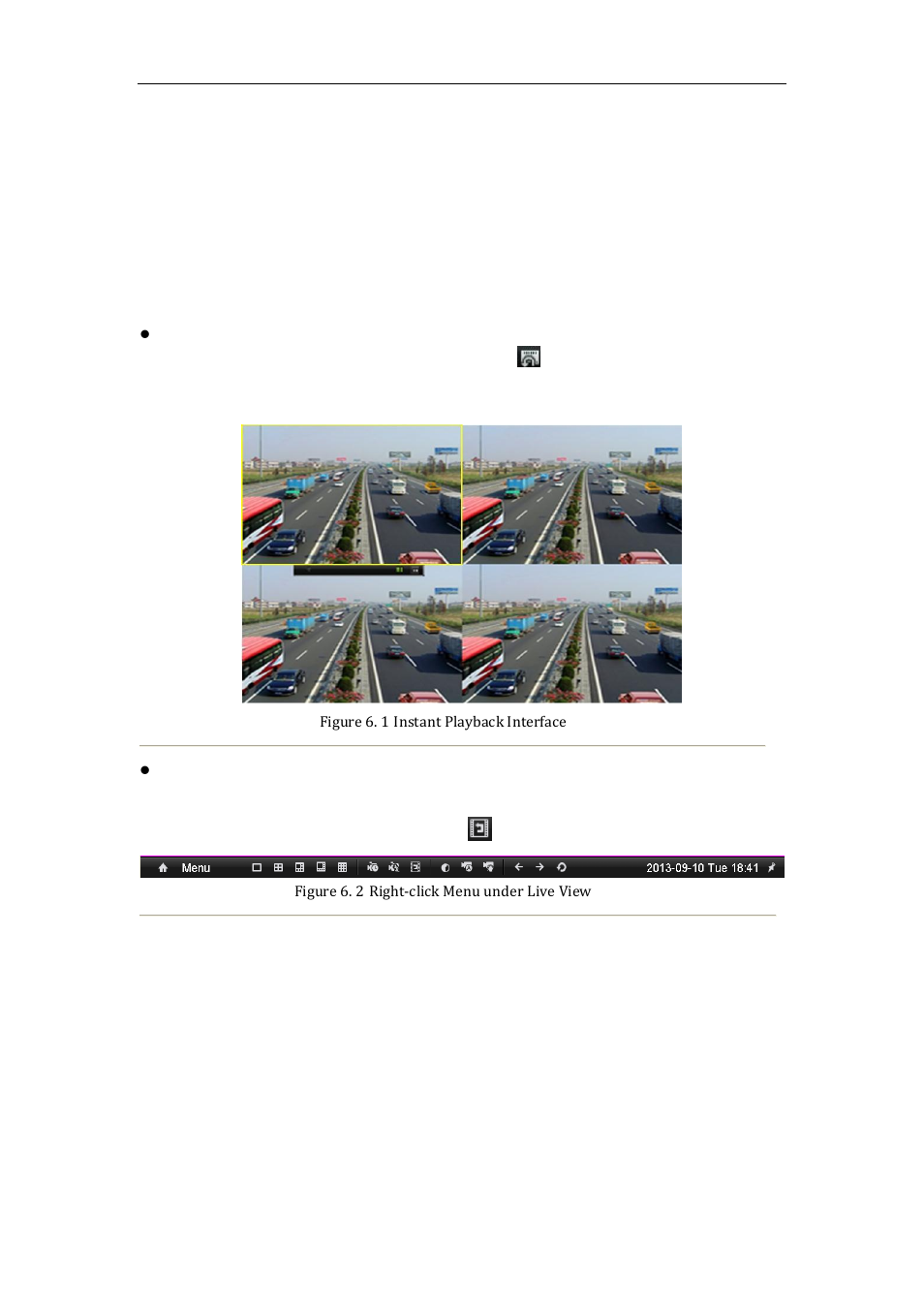 Playing back record files, Playing back by channel, 1 playing back record files | 1 playing back by channel | LT Security LTN8600 Series NVR (V2.3.2) User Manual | Page 83 / 215