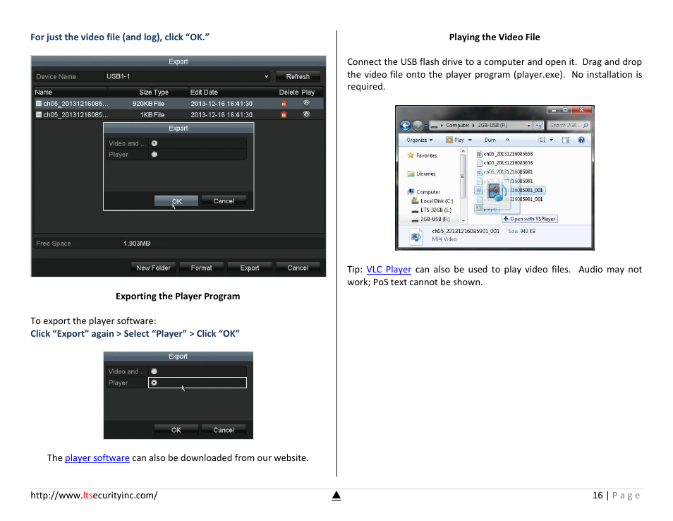 LT Security LTN7732-P8 Platinum Setup Guide User Manual | Page 16 / 24