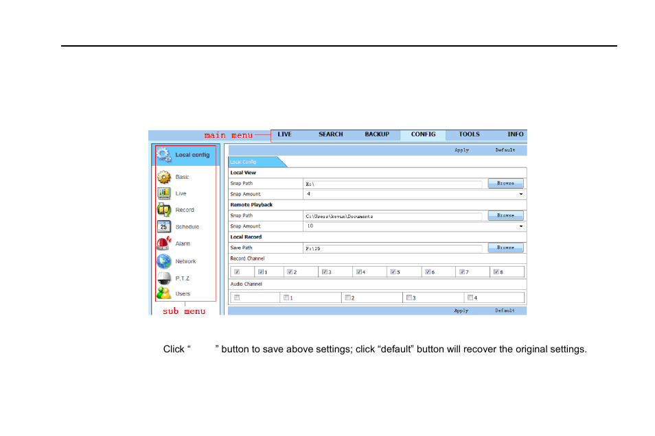 5 remote system configuration | LT Security LTD2308SE-B User Manual | Page 78 / 116