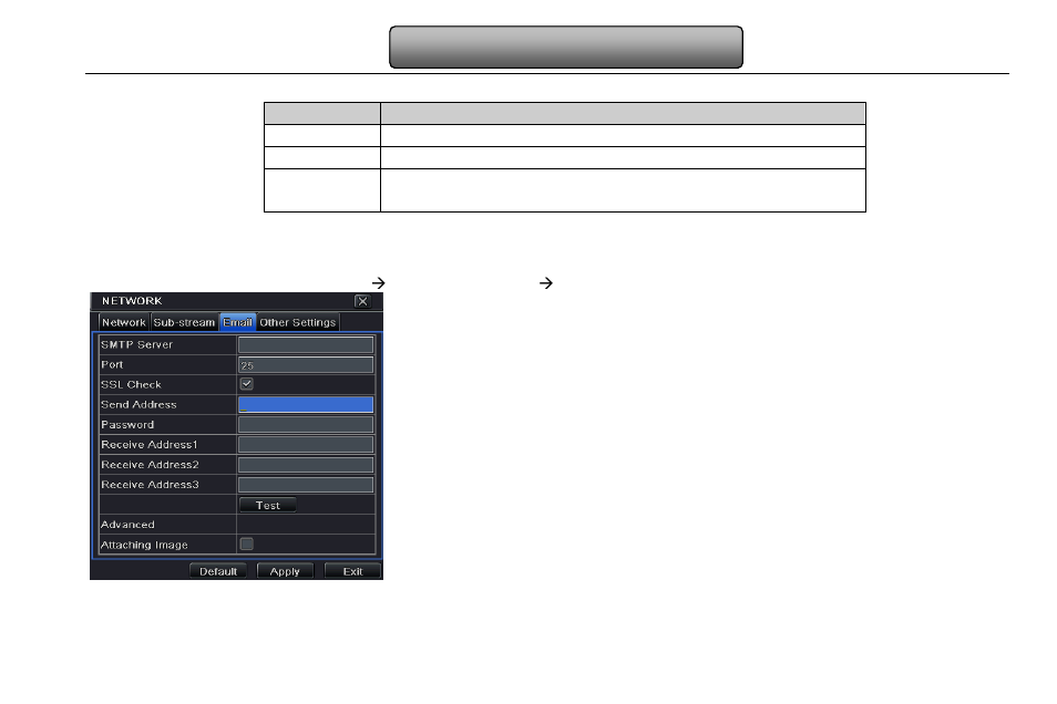 Email, 3 email | LT Security LTD2316SE-SL User Manual | Page 39 / 99