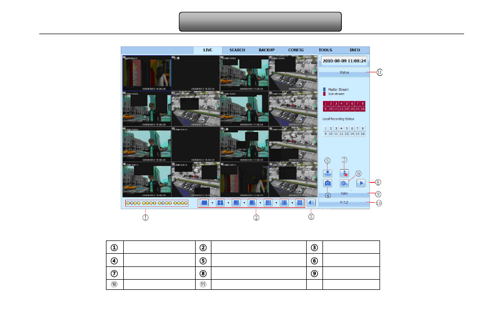 The remote live preview interface as below, 2 the remote live preview interface as below | LT Security LTD2316SE-SL User Manual | Page 57 / 99
