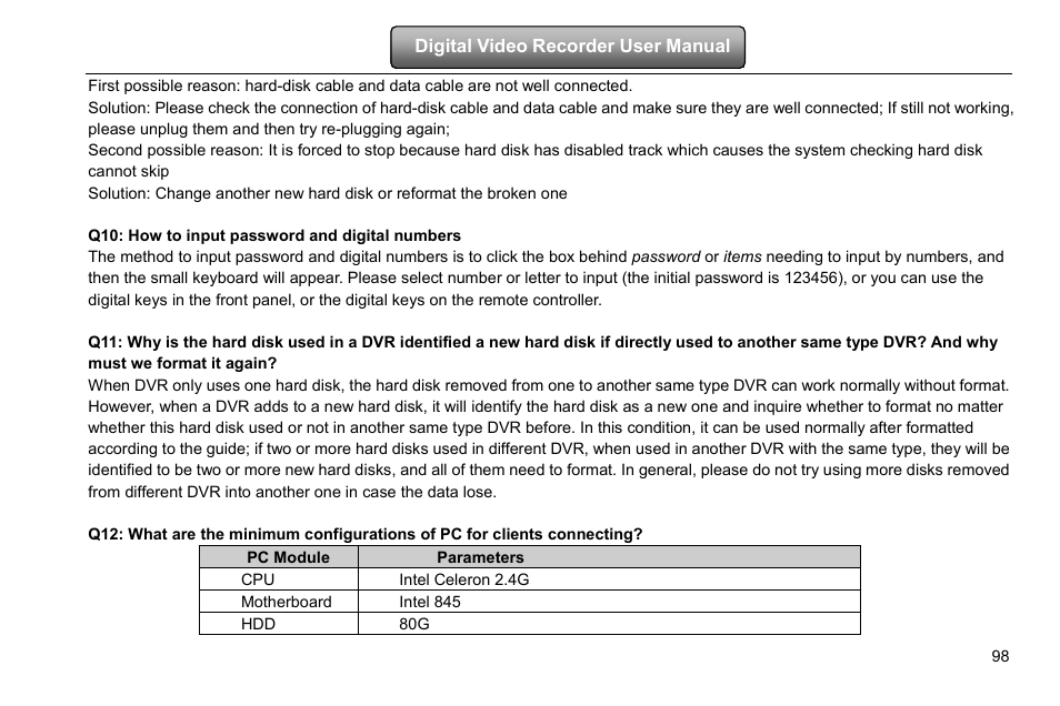 LT Security LTD2516HD-C User Manual | Page 104 / 113