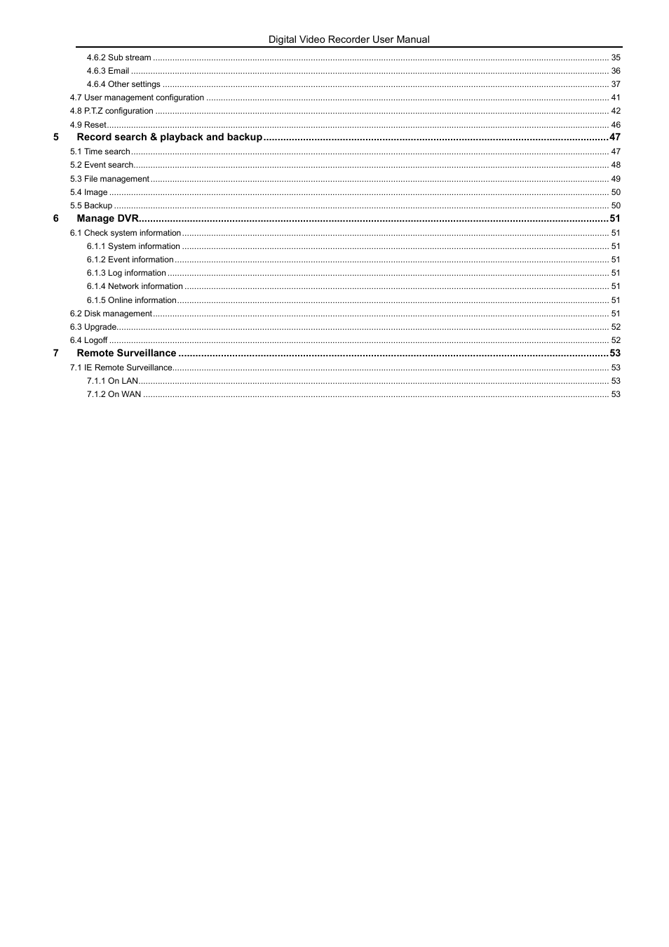 LT Security LTD7926 User Manual | Page 5 / 111