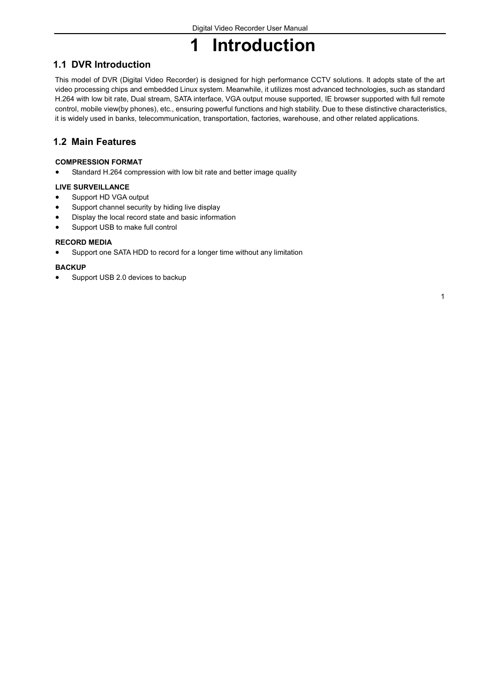 1 introduction | LT Security LTD7926 User Manual | Page 7 / 111