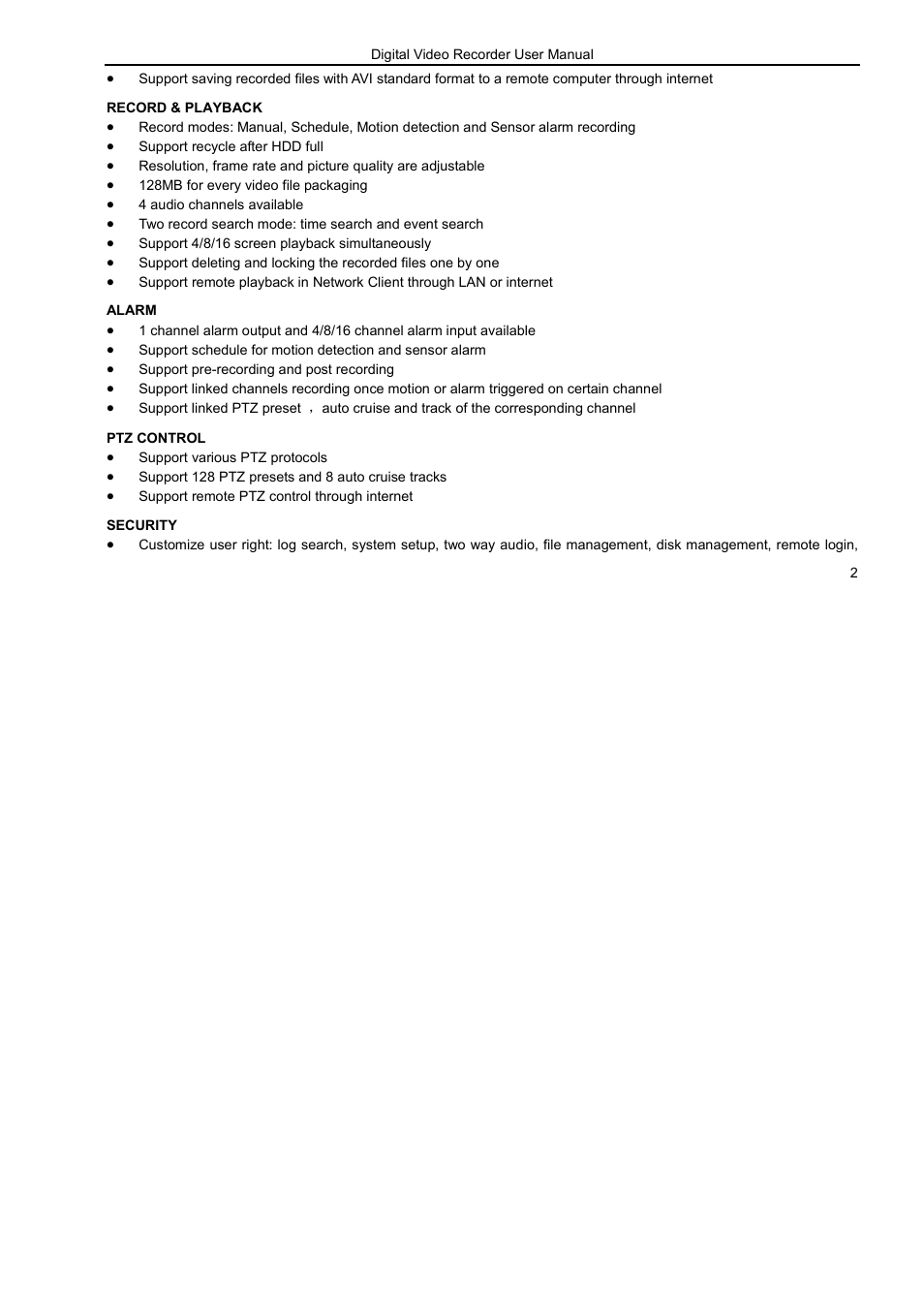 LT Security LTD7926 User Manual | Page 8 / 111