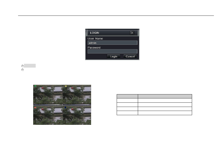 Login, Live preview, 2 login | 3 live preview | LT Security LTD2508SE User Manual | Page 19 / 107