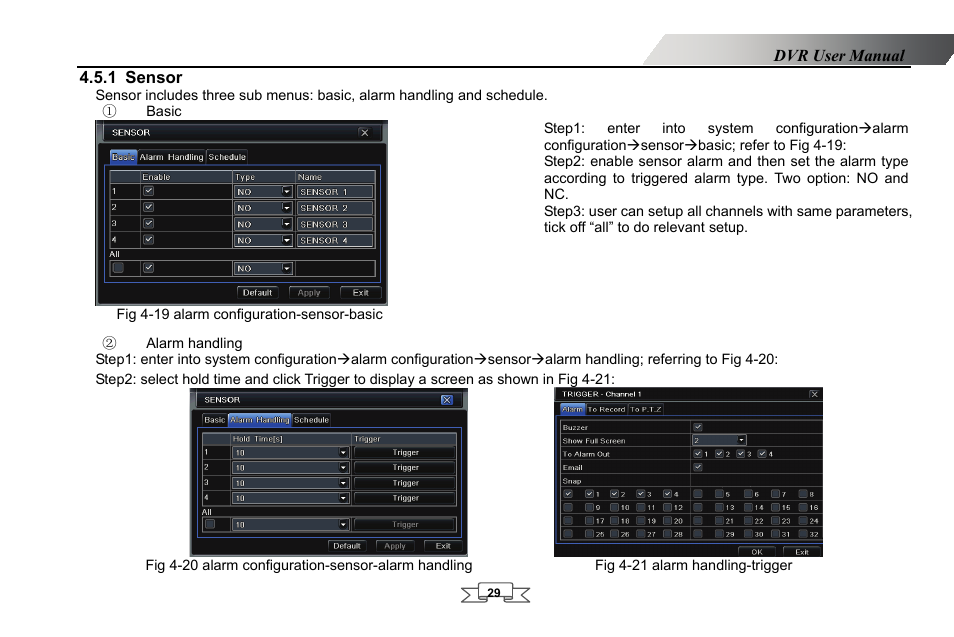 Sensor, 1 sensor | LT Security LTD2432MD User Manual | Page 35 / 110