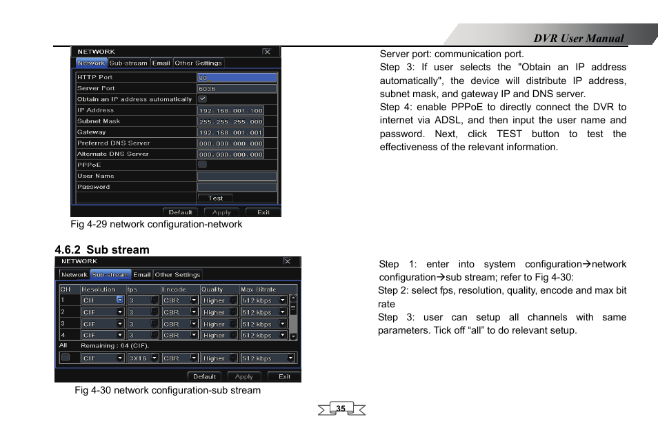 Sub stream, 2 sub stream | LT Security LTD2432MD User Manual | Page 41 / 110