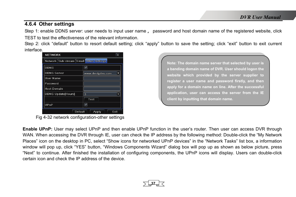 Other settings, 4 other settings | LT Security LTD2432MD User Manual | Page 43 / 110