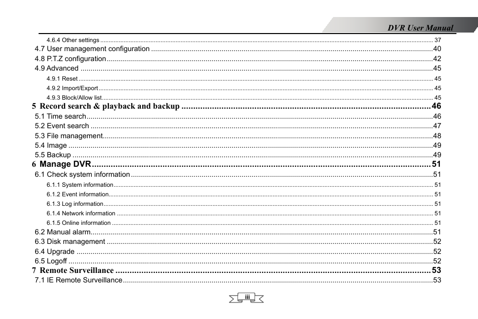 LT Security LTD2432MD User Manual | Page 5 / 110