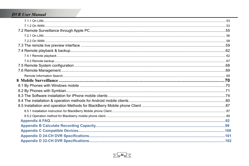 LT Security LTD2432MD User Manual | Page 6 / 110