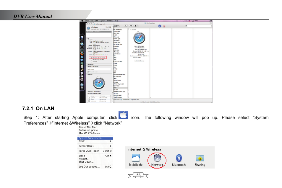 On lan, 1 on lan | LT Security LTD2432MD User Manual | Page 62 / 110