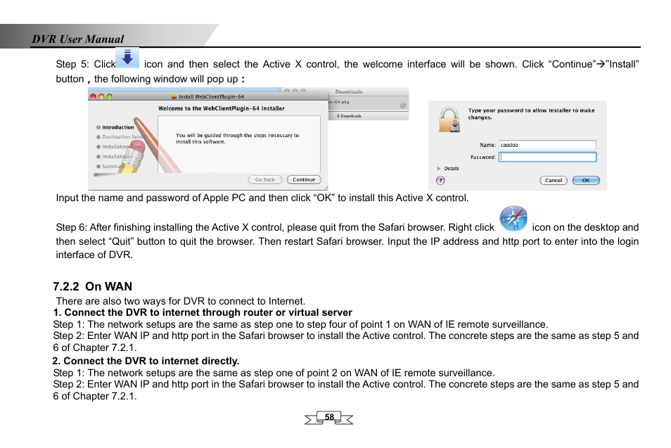 On wan, 2 on wan | LT Security LTD2432MD User Manual | Page 64 / 110