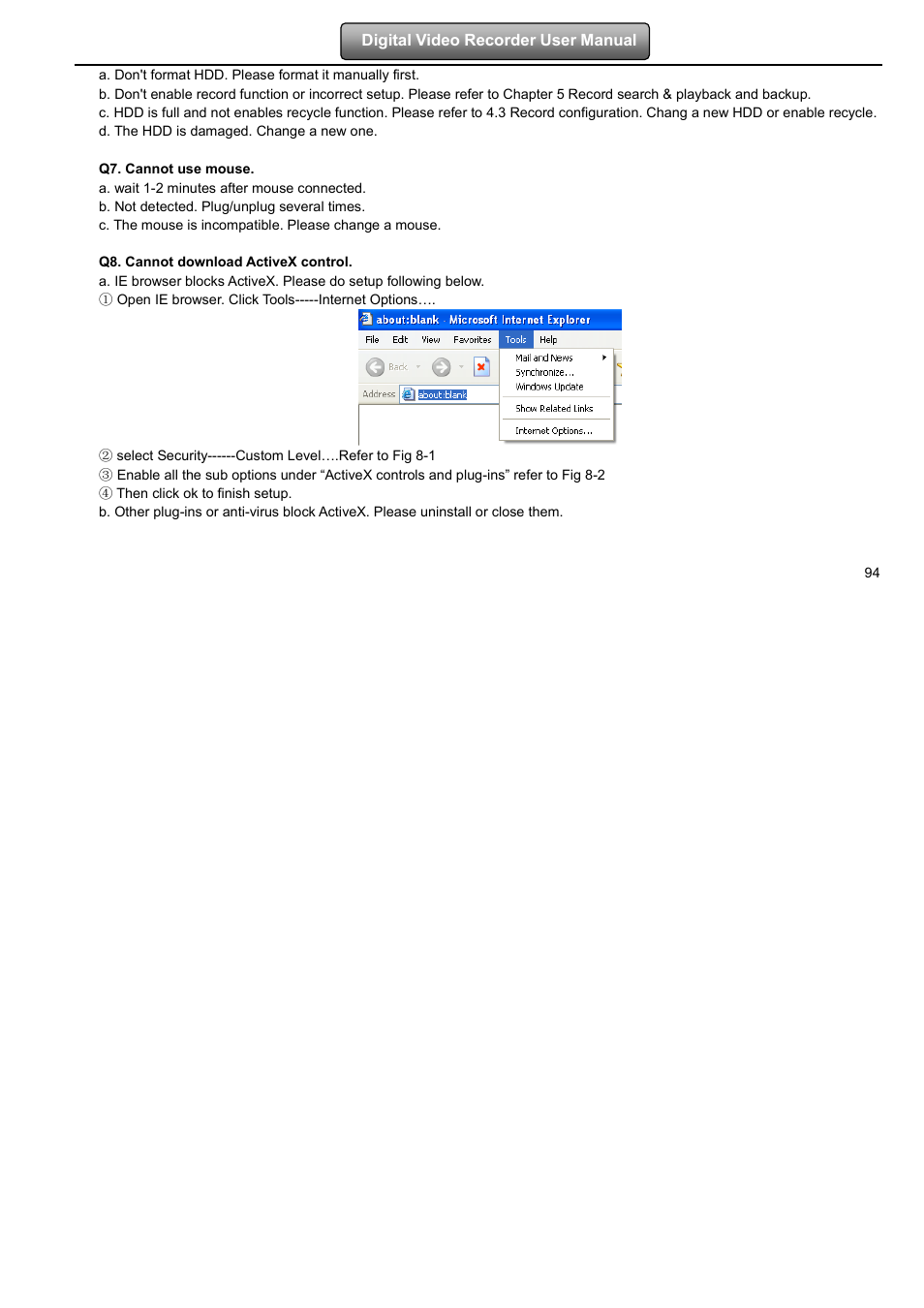 LT Security LTD7904 User Manual | Page 100 / 106