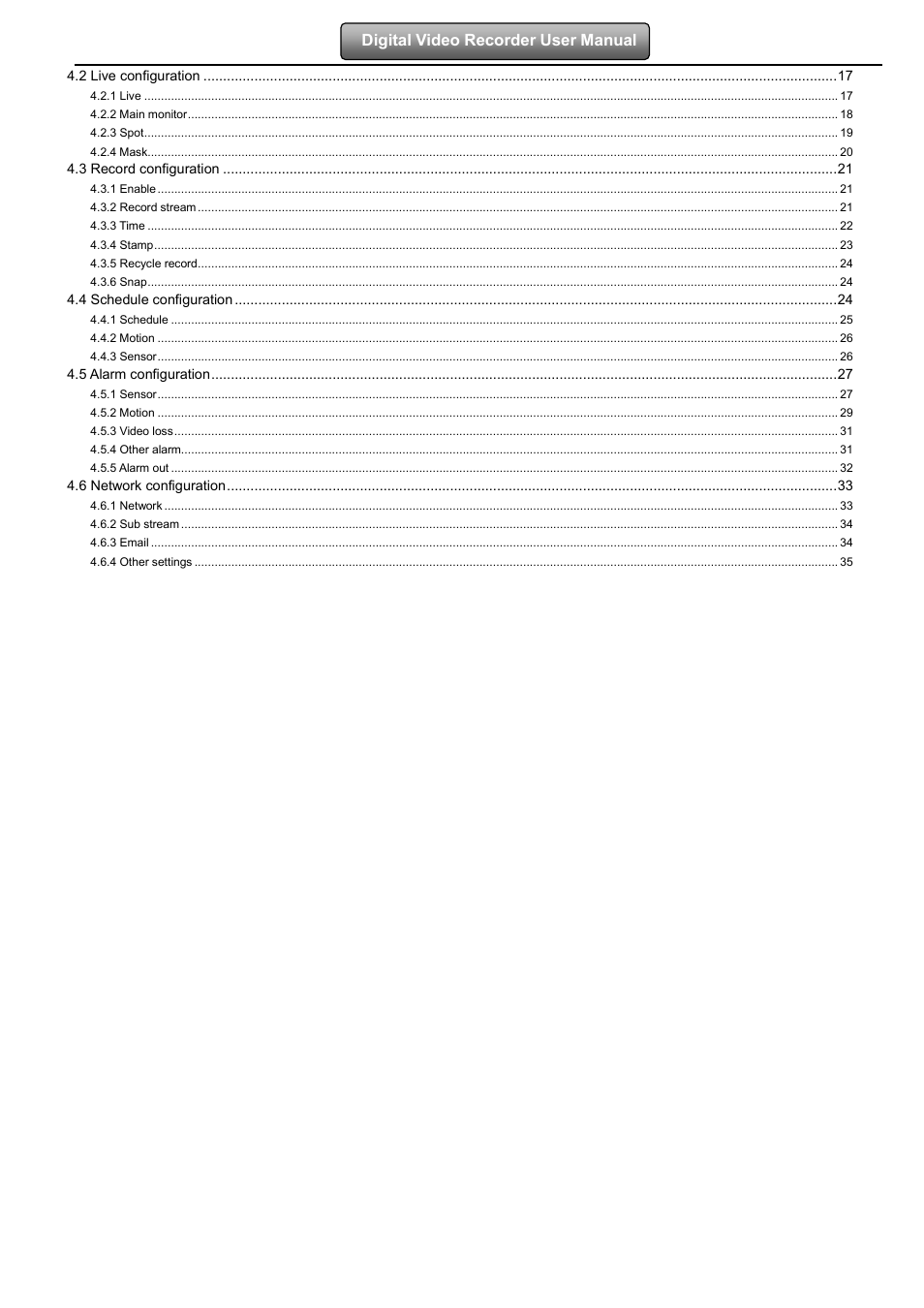 LT Security LTD7904 User Manual | Page 4 / 106