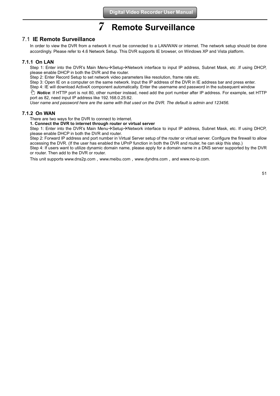 Remote surveillance | LT Security LTD7904 User Manual | Page 57 / 106