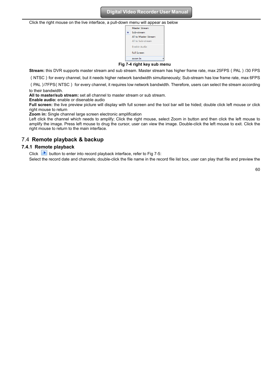 4 remote playback & backup | LT Security LTD7904 User Manual | Page 66 / 106