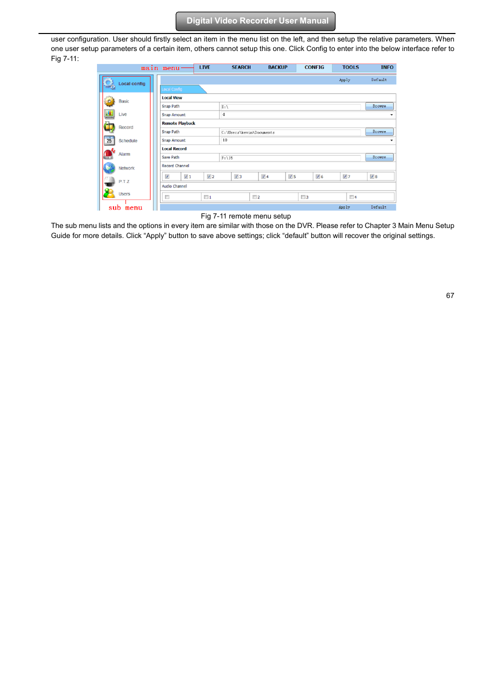 LT Security LTD7904 User Manual | Page 73 / 106