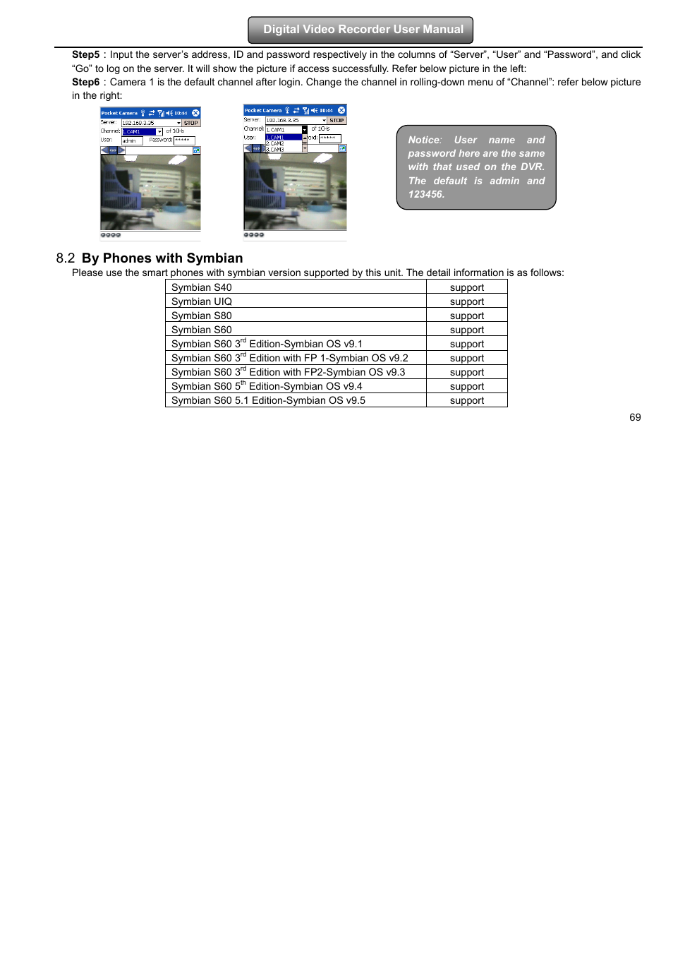2 by phones with symbian | LT Security LTD7904 User Manual | Page 75 / 106