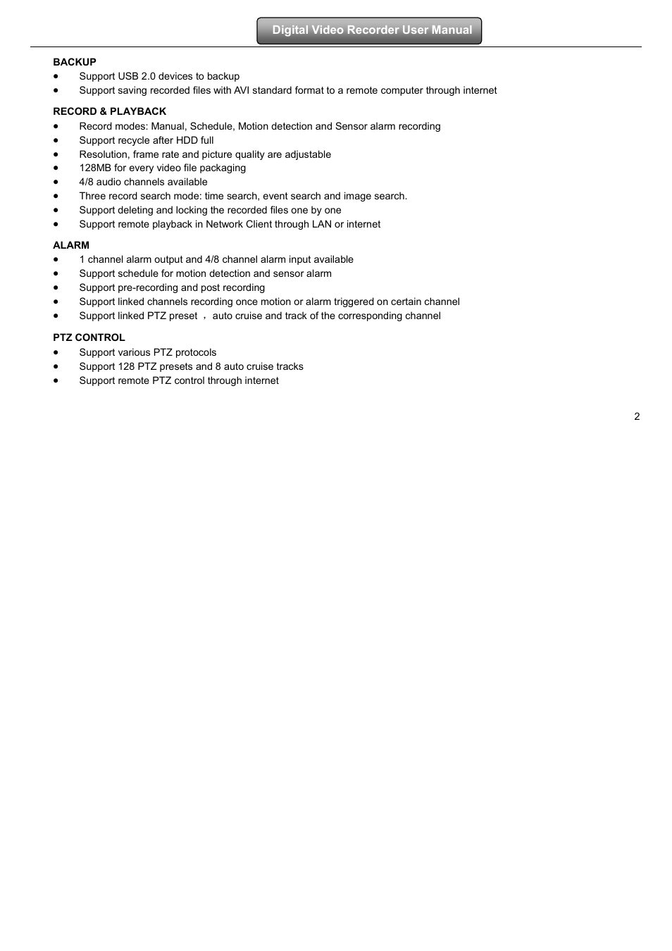 LT Security LTD7904 User Manual | Page 8 / 106