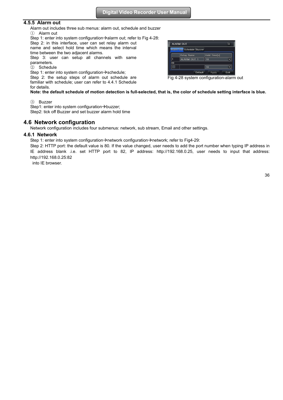 6 network configuration | LT Security LTD2508FD User Manual | Page 42 / 111