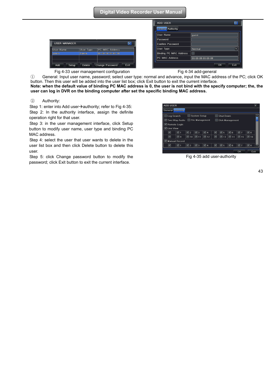 LT Security LTD2508FD User Manual | Page 49 / 111