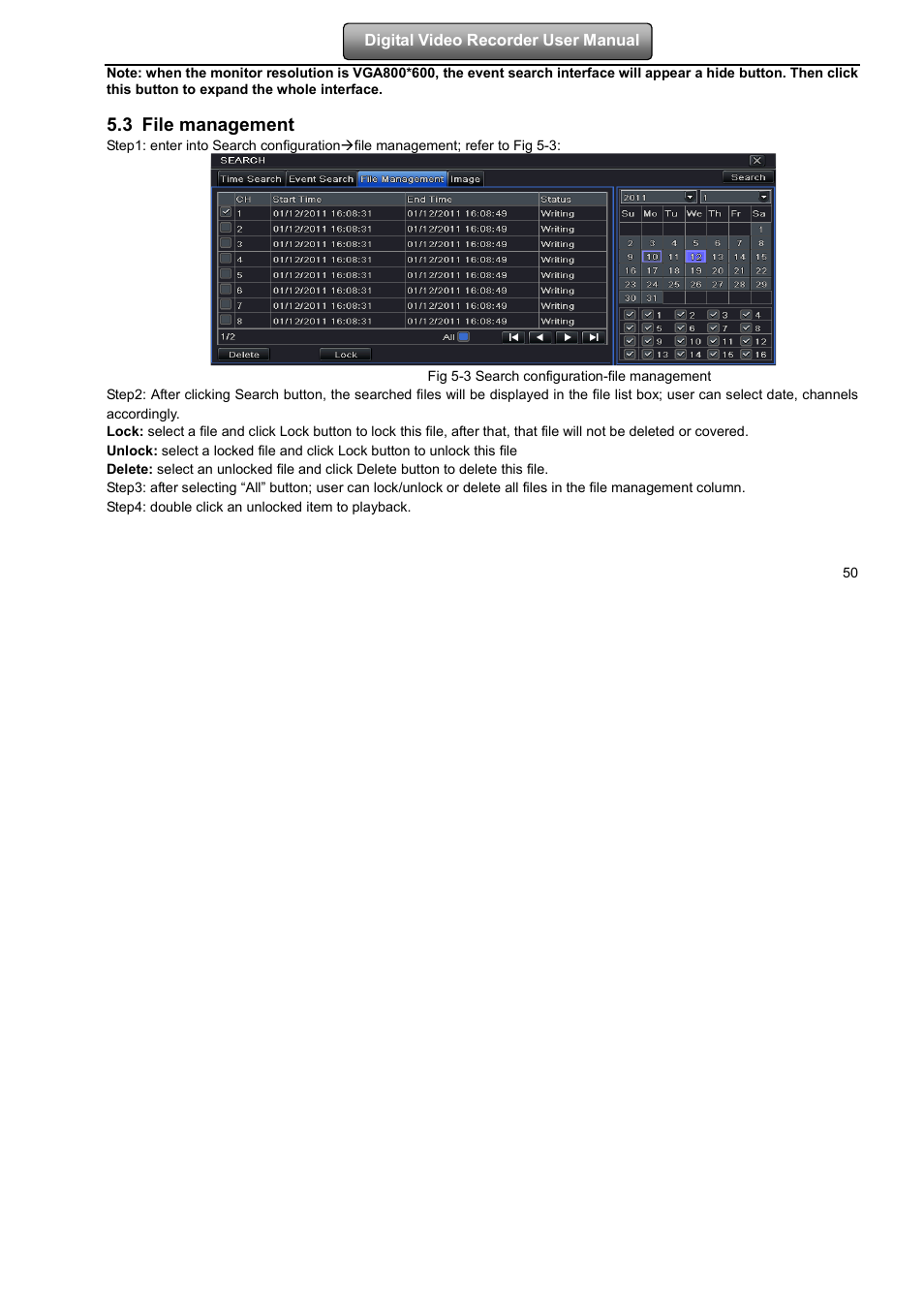 3 file management | LT Security LTD2508FD User Manual | Page 56 / 111