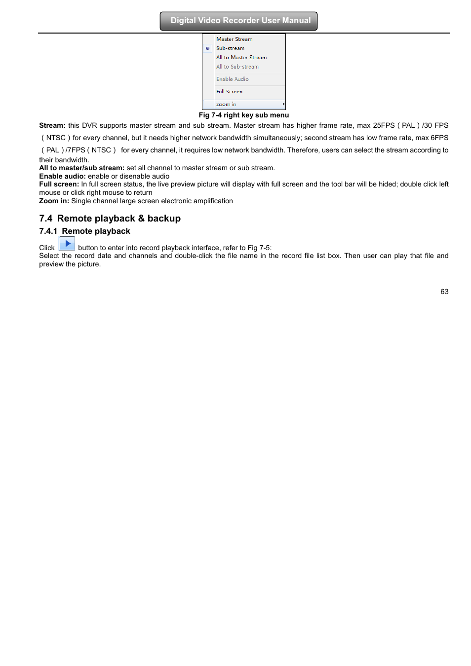 4 remote playback & backup | LT Security LTD2508FD User Manual | Page 69 / 111