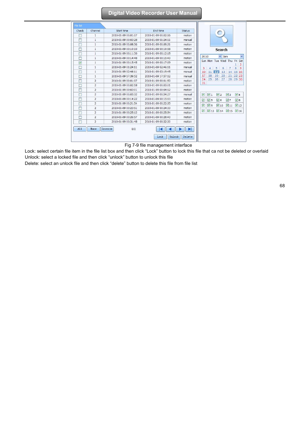 LT Security LTD2508FD User Manual | Page 74 / 111