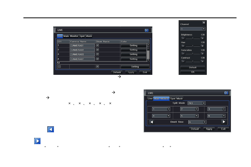 2 main monitor | LT Security LTD2316ME User Manual | Page 27 / 114