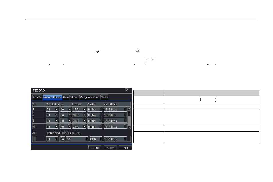 2 record stream | LT Security LTD2316ME User Manual | Page 30 / 114