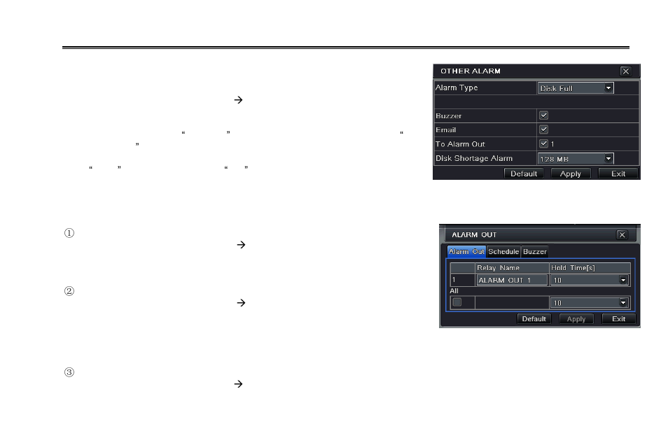 4 other alarm, 5 alarm out | LT Security LTD2316ME User Manual | Page 40 / 114