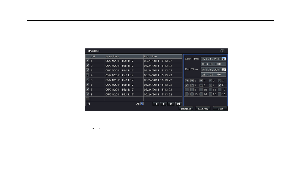 5 backup | LT Security LTD2316ME User Manual | Page 58 / 114