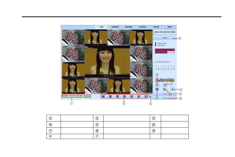 3 the remote live preview interface | LT Security LTD2316ME User Manual | Page 68 / 114