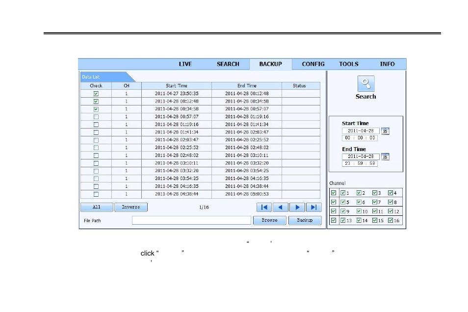 2 remote backup | LT Security LTD2316ME User Manual | Page 77 / 114